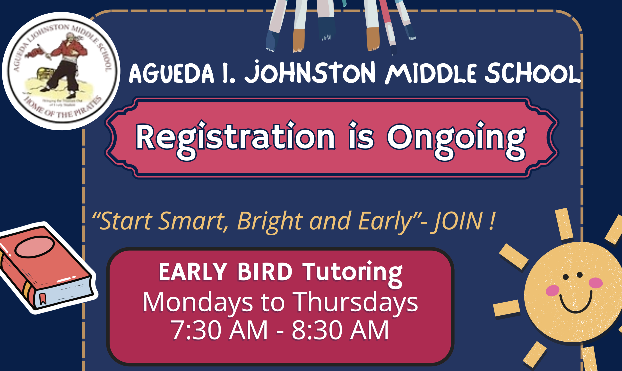 ASPIRE Registration 2025: Sign Up Now – Agueda I. Johnston Middle School